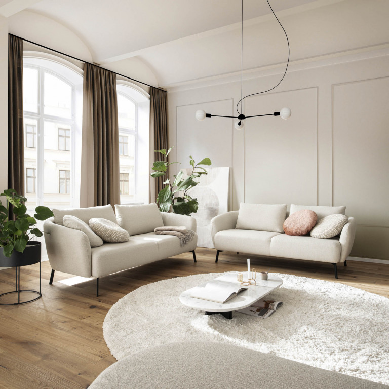 3-Sitzer Sofa Stilecht
